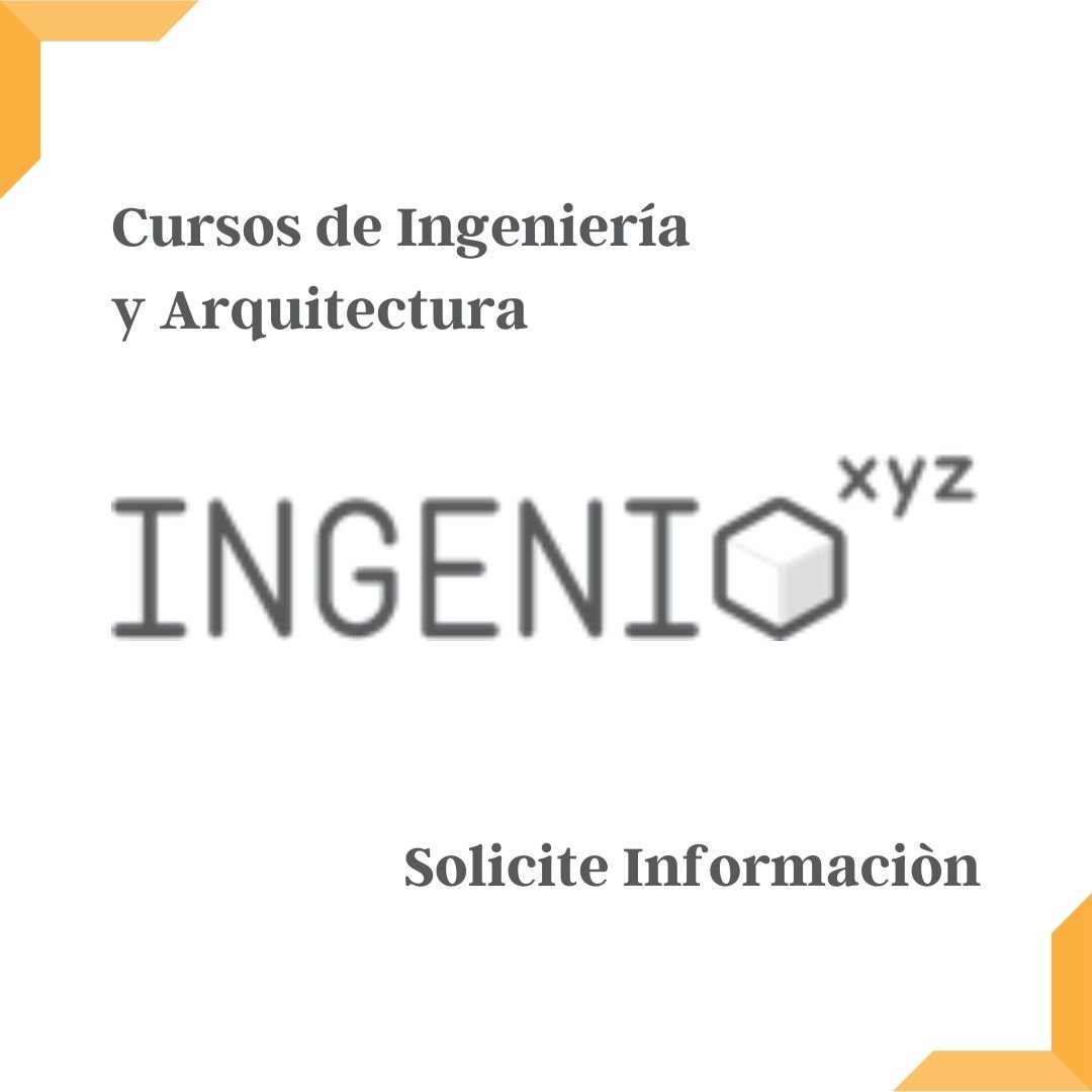 Ingenio.xyz Cursos de Ingenierìa y Arquitectura